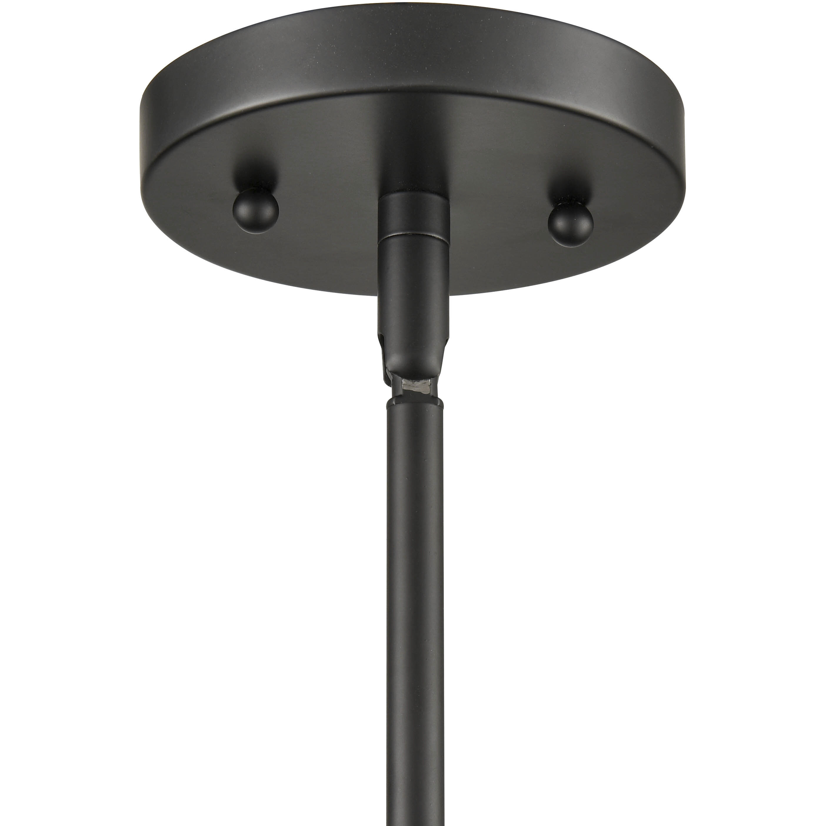 Ivey Lake 1 Light 4.75 inch Matte Black Pendant Ceiling Light